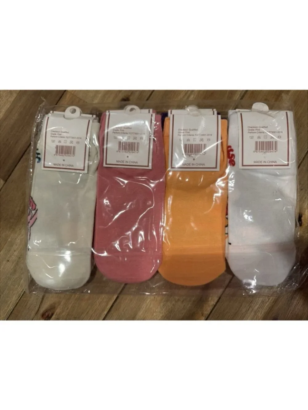 Disney Novelty Colorful Ankle Crew Socks Womens 5 Pair Pack S Small NEW